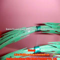 High quality green dip coating razor barbed wire with competitive price in store